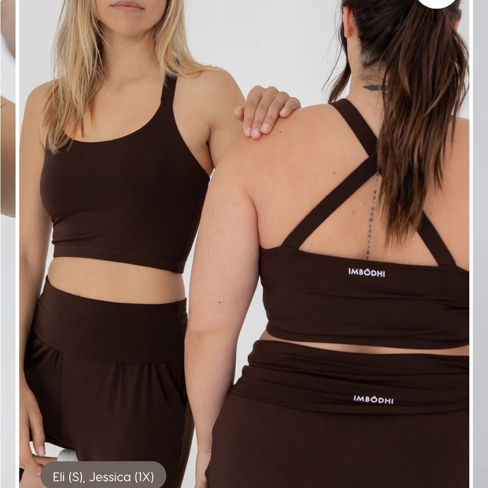 Brown Camisole Top with Seamless Design